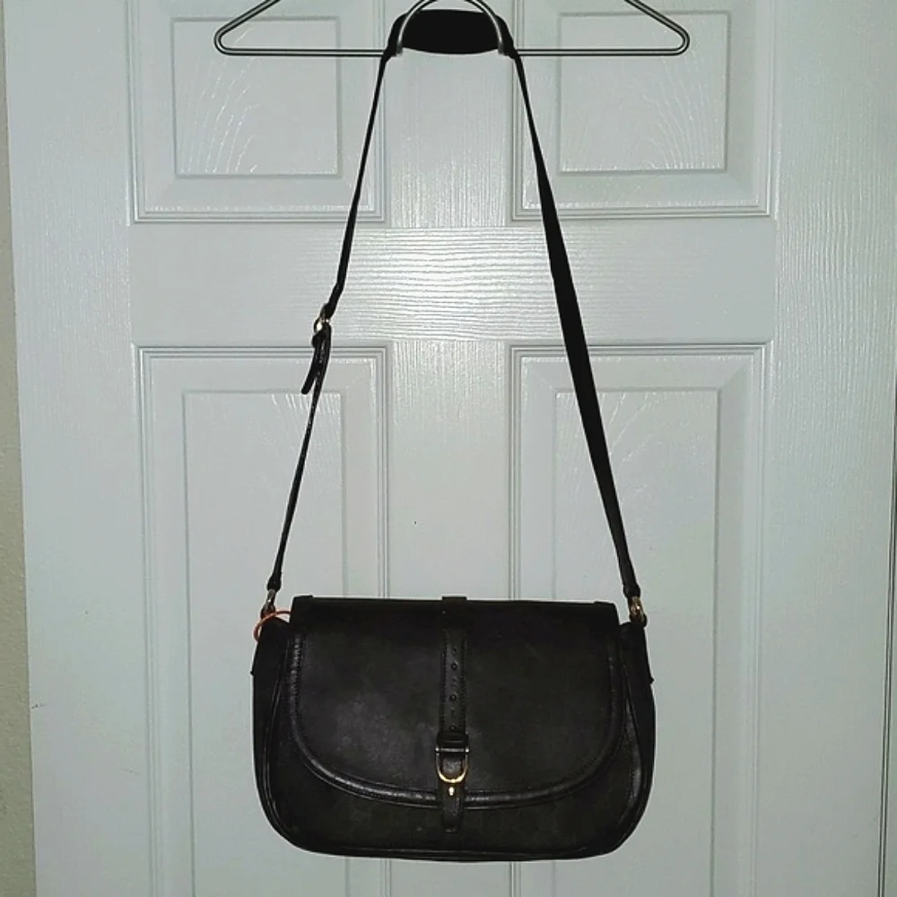 Gucci Supreme Stirrup Crossbody Bag